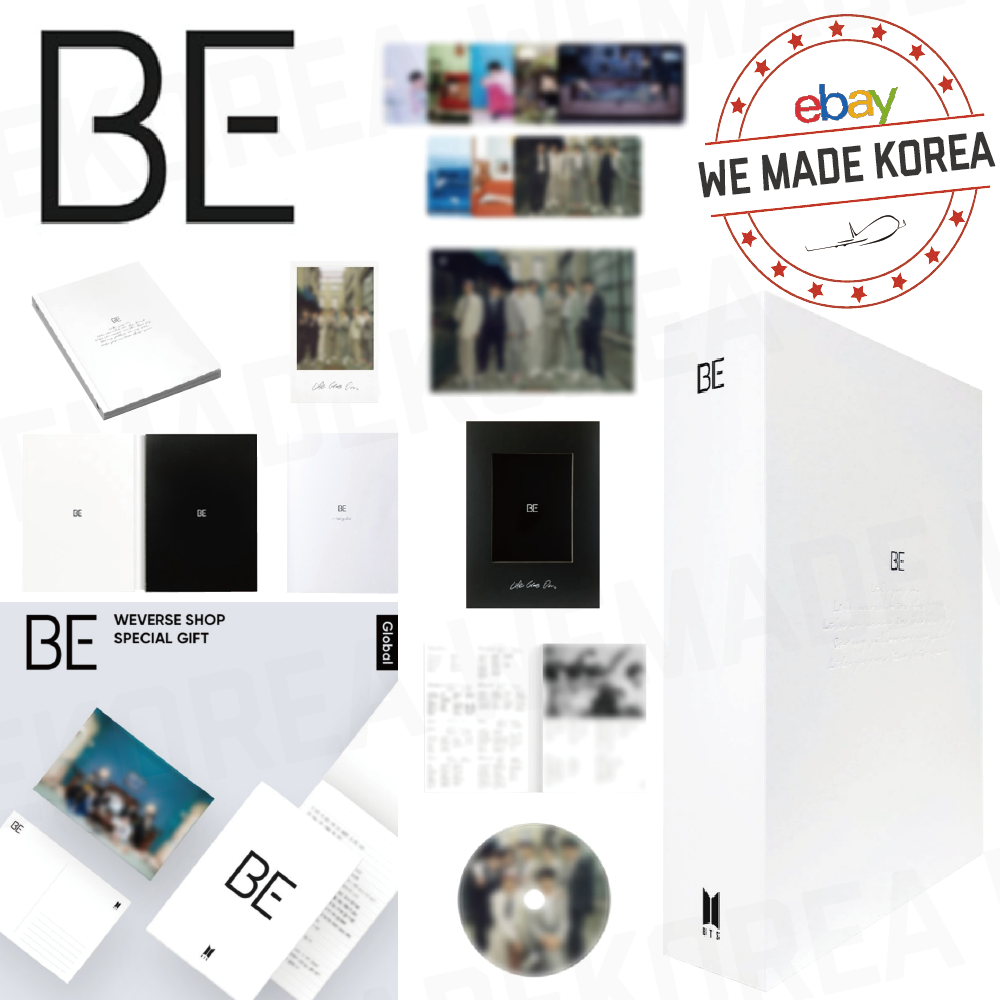 BTS BE Deluxe Edition Album + Photobook + Making Book + Photocard