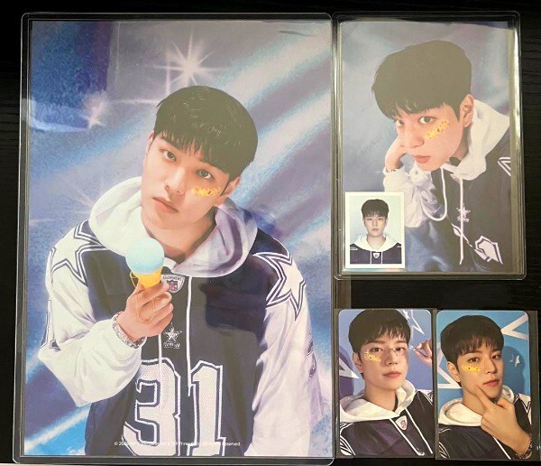 Stray kids Seungmin 2025 Season's Greetings Photocard ID card Set