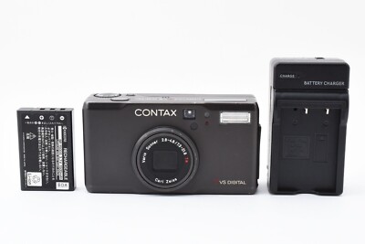 Contax TVS Digital ZIESS Black Titanium Compact Digital Camera w