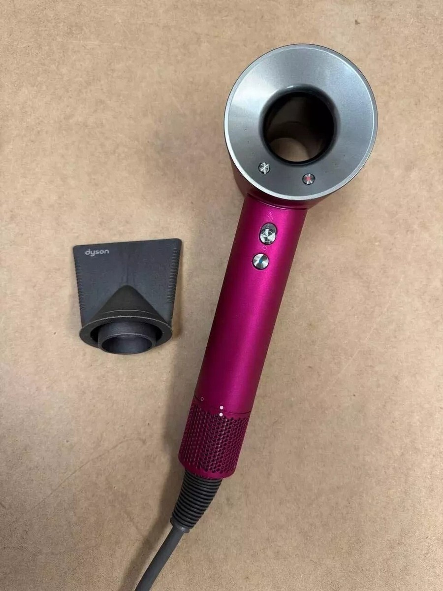 Dyson Supersonic Hair Dryer HD01 Fuchsia/Nickel and Concentrator