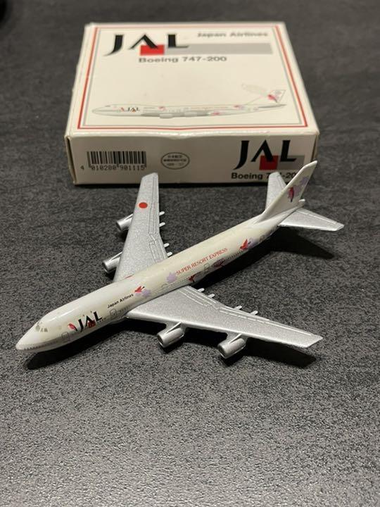 Vintage Rare JAL Japan Airlines Boeing 747-200 Boeing 1/600 model