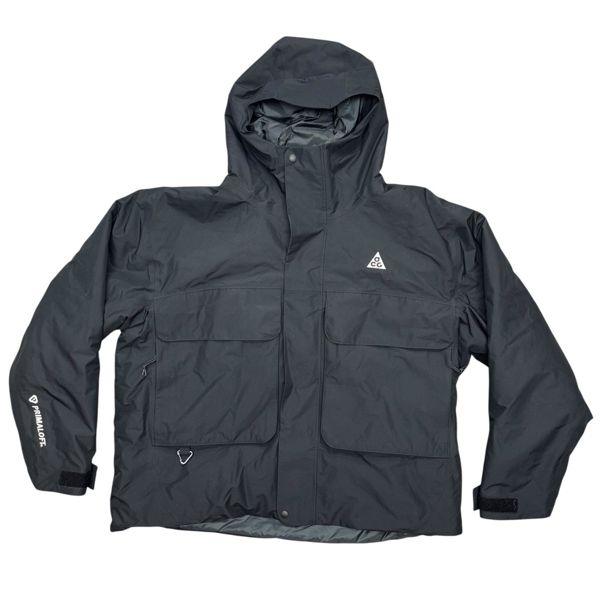 Nike ACG Storm-Fit 'Skull Peak' Black Full Zip Jacket, Size Large