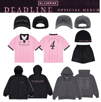 BLACKPINK DEADLINE World Tour UNIFORM Ball CAP Hoodie OFFICIAL