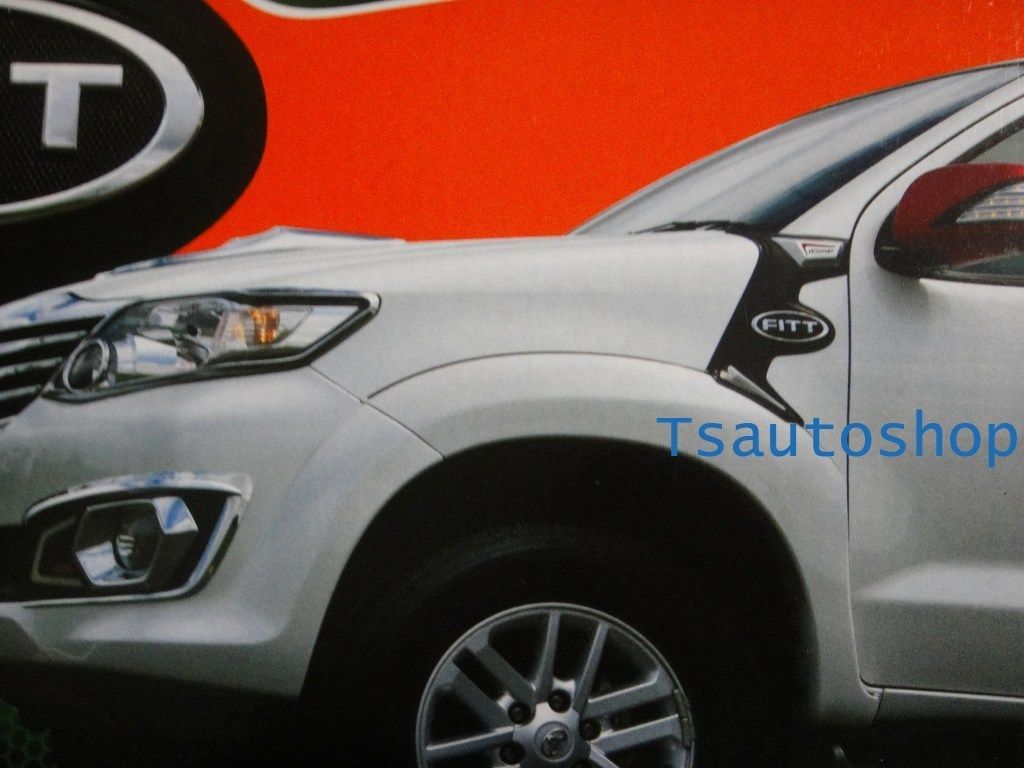 FOR NEW TOYOTA FORTUNER 2012-13 FITT SIDE VENT SIMULATOR COVER