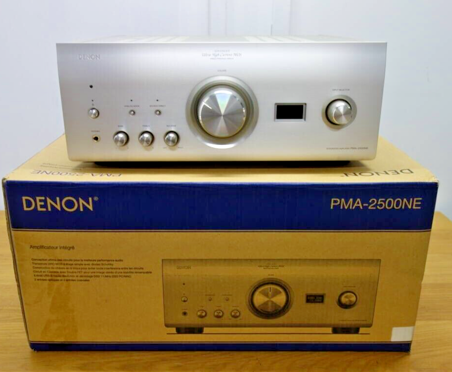 New Denon PMA-2500NE Premium Integrated Amplifier USB-DAC Remote