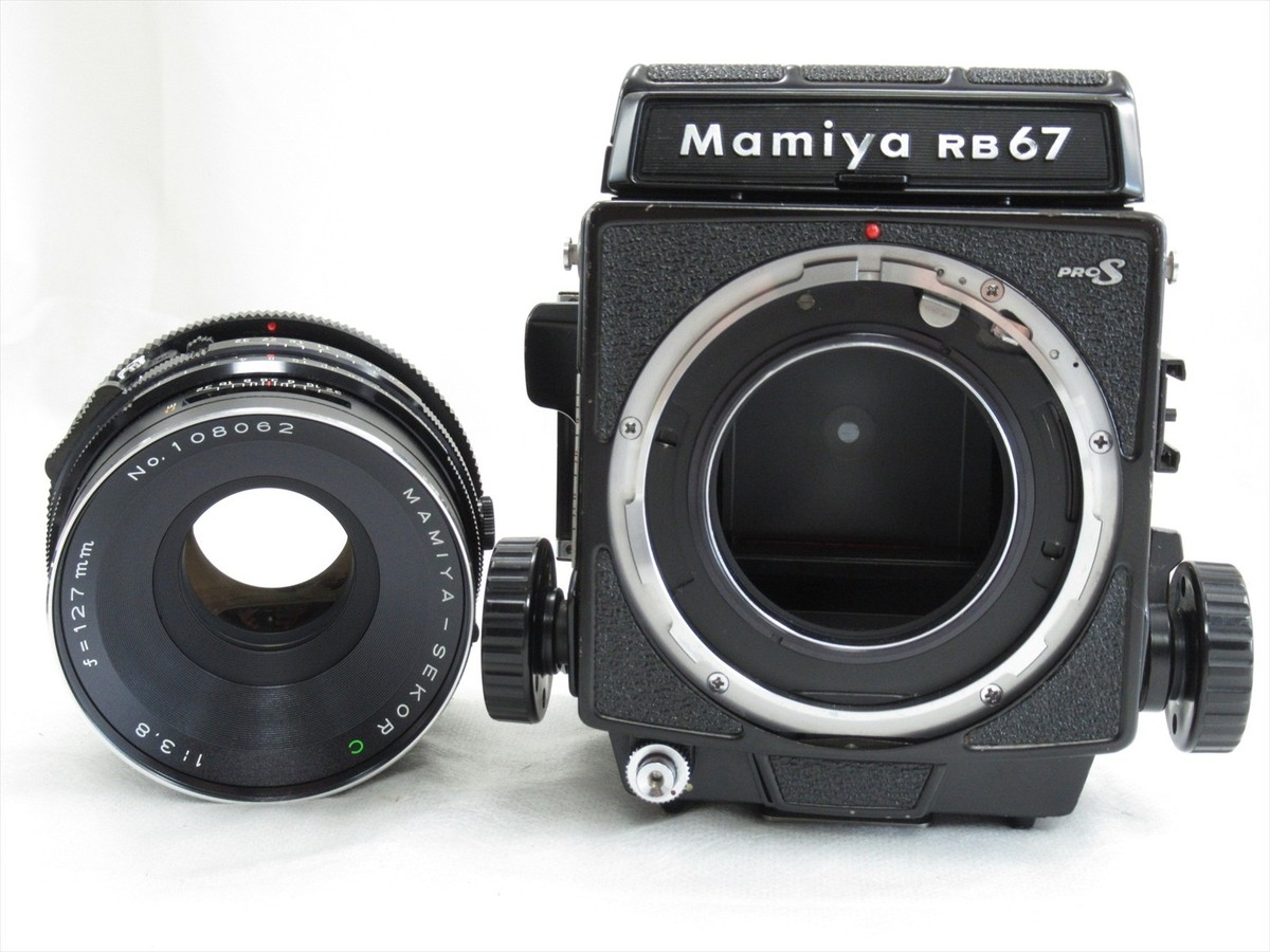 EXC++++!!】Mamiya RB67 pro S Film Camera w/ Sekor C 127mm f/3.8