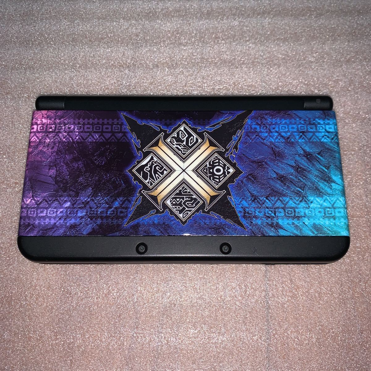 New Nintendo 3DS Kisekae plate pack Monster Hunter Cross Console