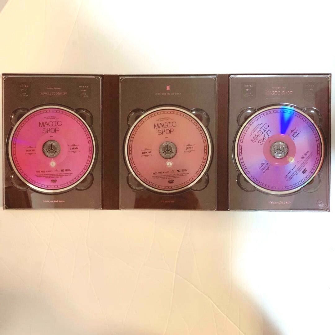 RARE BTS JAPAN OFFICIAL FANMEETING VOL.5 MAGIC SHOP DVD BOX