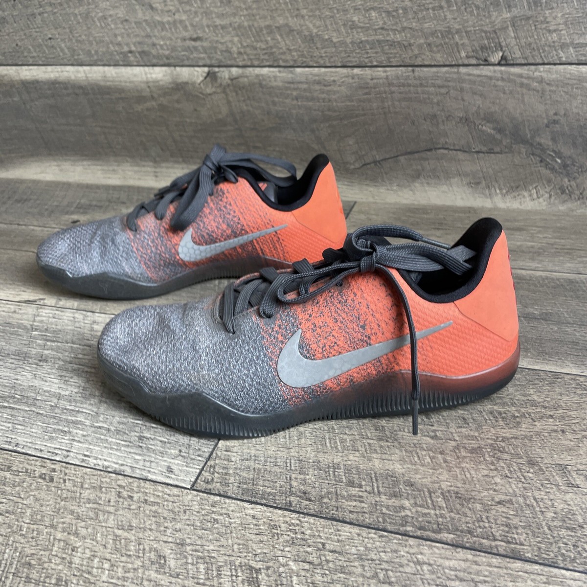 RARE🔥 Nike Kobe Bryant 11 XI Easter Wolf Gray Orange Gradient Sz