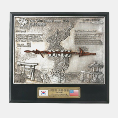 Limited edition!!]The wire fence from DMZ w/tin casting frame_Made