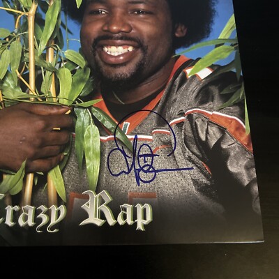 Afroman Crazy Rap Colt 45 Because I Got High Signed Vinyl Record