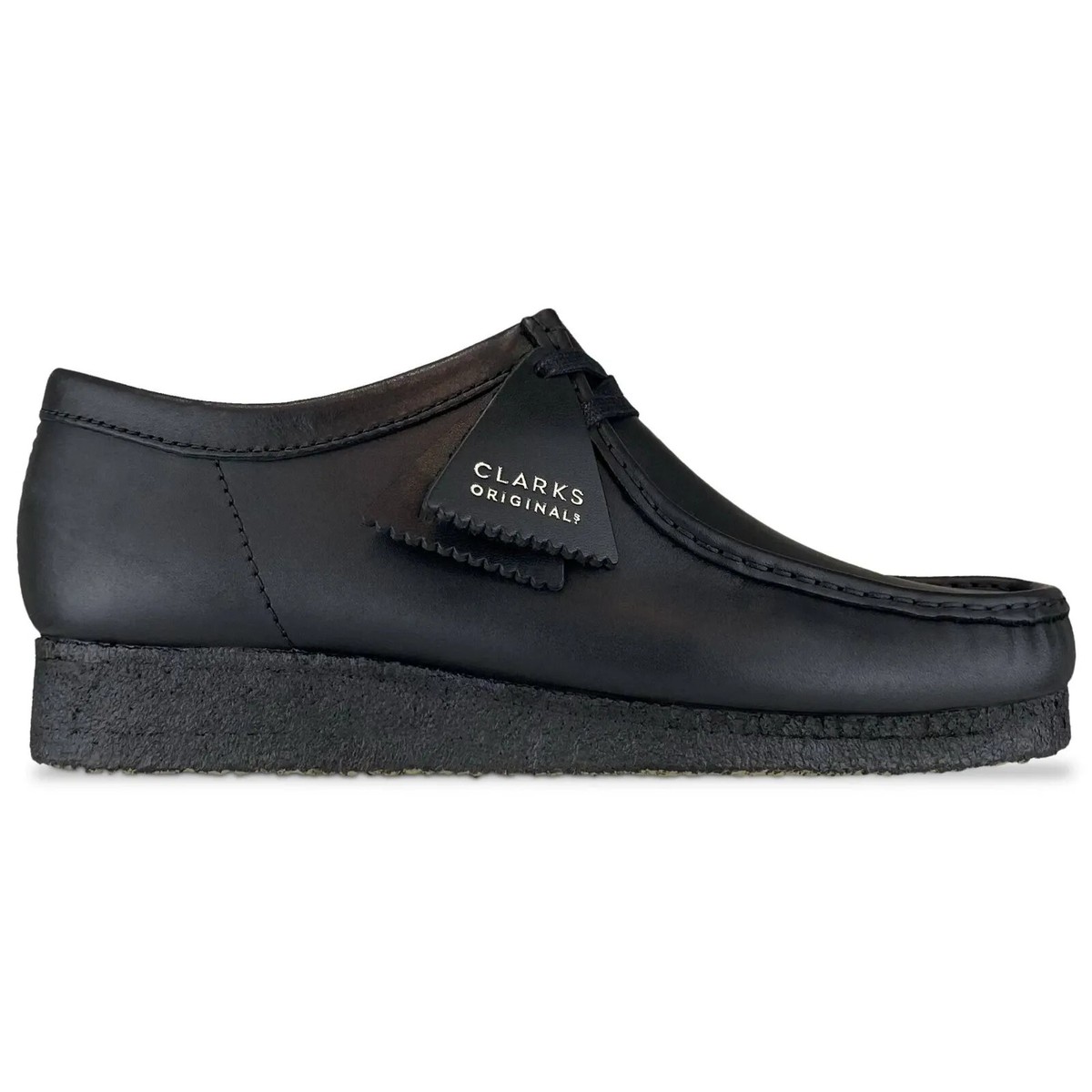 NEW MENS CLARKS ORIGINALS WALLABEE LIMITED EDITION BLACK LEATHER