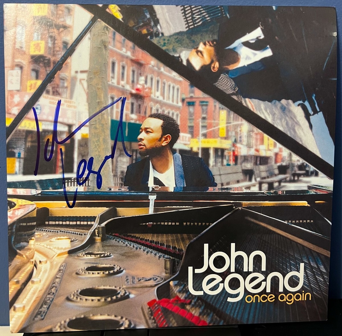 John Legend signed Once Again 12