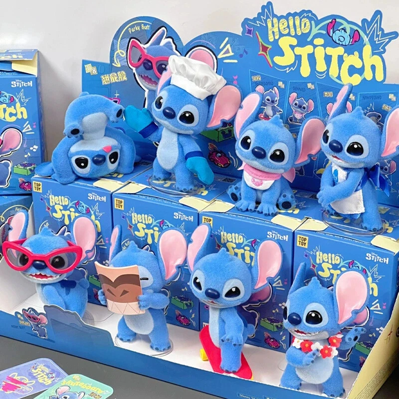 TOPTOY Disney HELLO Stitch Series Confirmed Blind Box Figure Gift