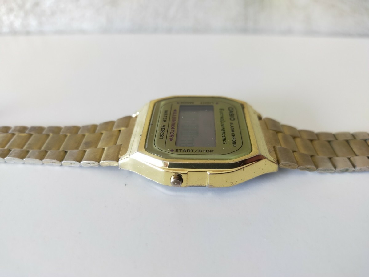 Vintage Casio Alarm Chrono 593 A159W Japan Men's Watch for sale