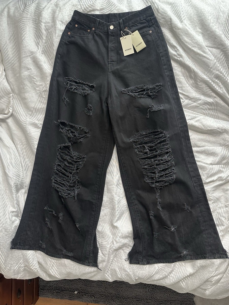 Vetements Destroyed Baggy Jeans. Brand new with tags. Retail is