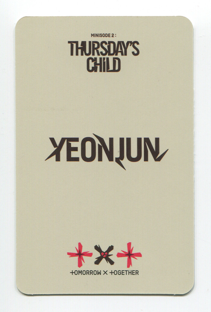 TXT - MINISODE 2: THURSDAY'S CHILD WEVERSE POB EXCLUSIVE OFFICIAL