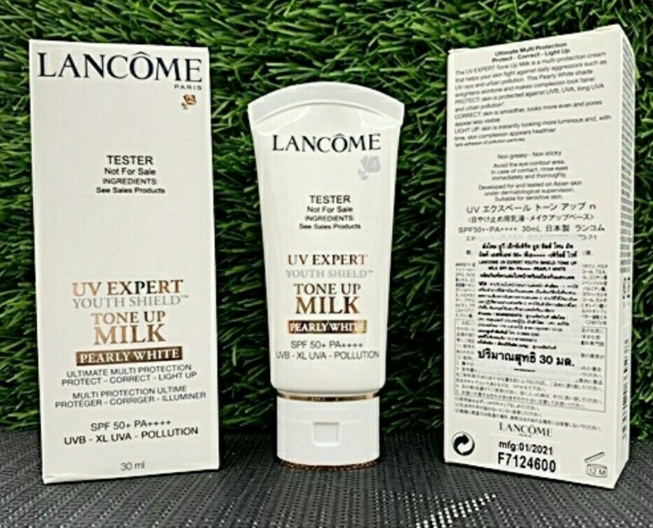 Lancome UV Expert Youth Shield UV Tone Up Milk Pearly White SPF50+