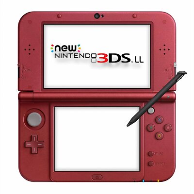 New Nintendo 3DS LL Metallic Red Region Japan 4902370529883 | eBay