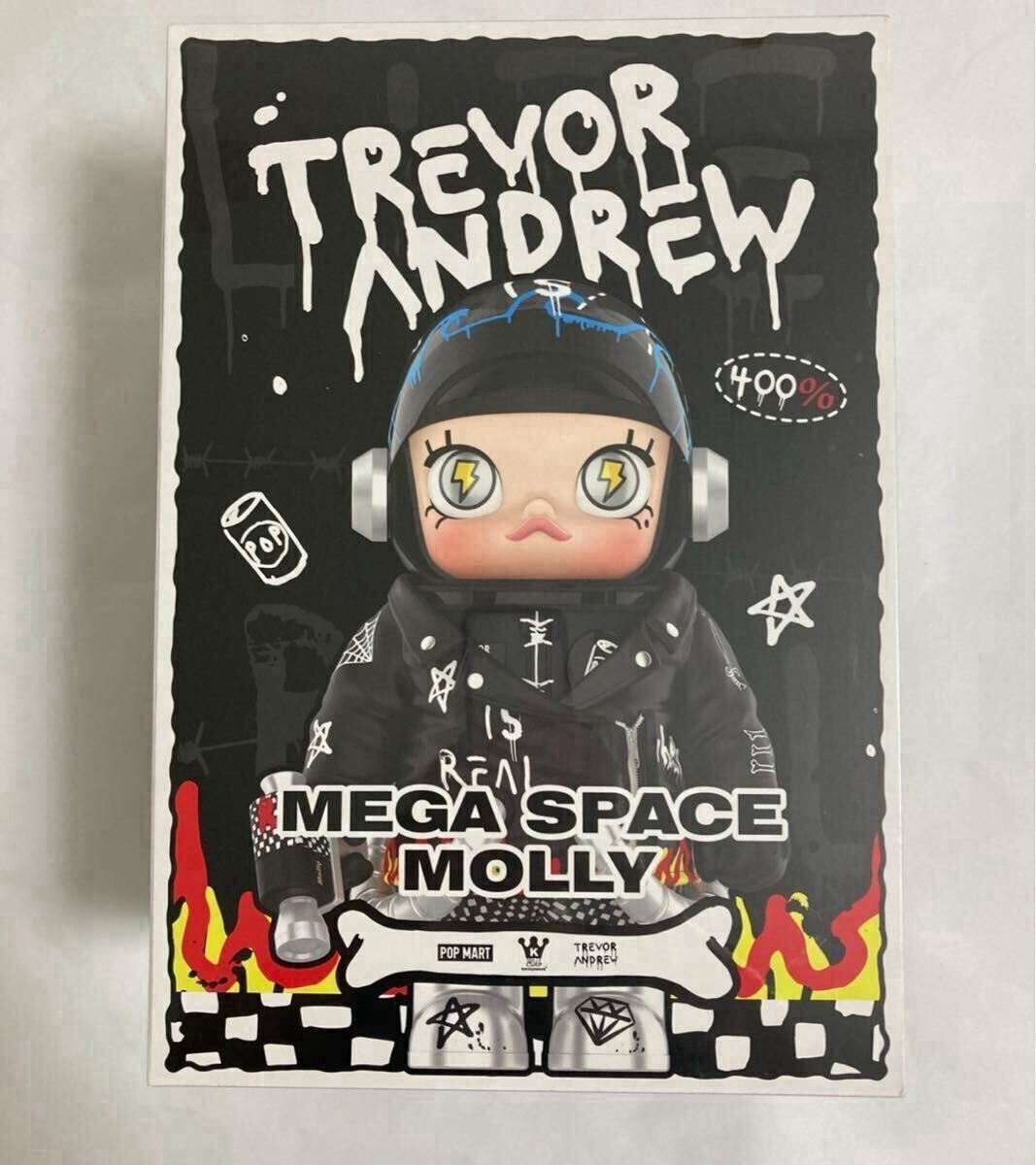 MEGA SPACE MOLLY 400% Trevor Andrew Pop Mart Figure Limited Japan