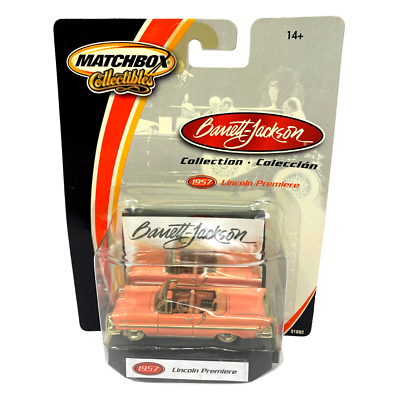 Matchbox Collectibles Barrett-Jackson Collection 1957 Lincoln 1:64