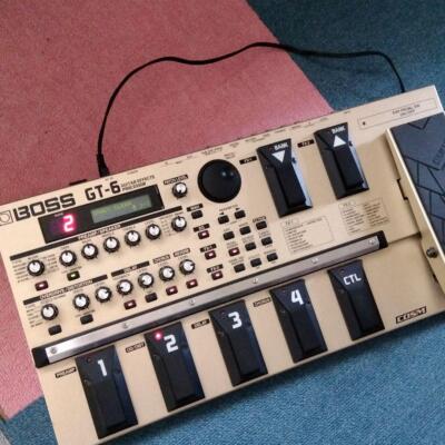 Boss GT-6 Guitar Multi-Effects pedal used from Japan F/S | eBay