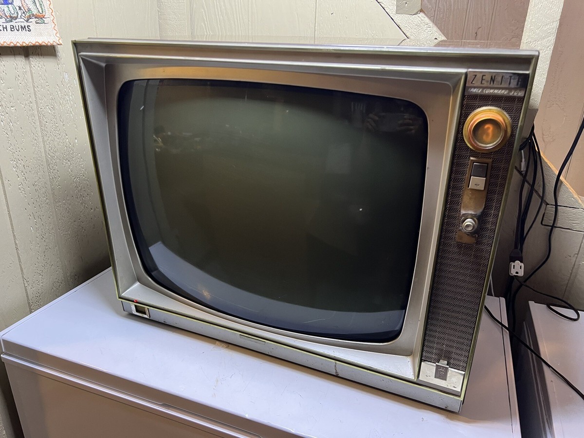Vintage Zenith Space Command 300 Television TV H3311 | eBay