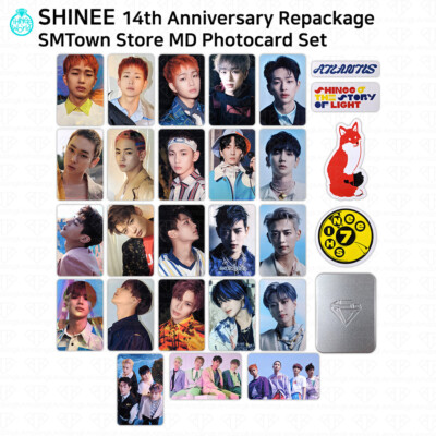 SHINee 14th Anniversary Repackage SMTown Official MD Photocard