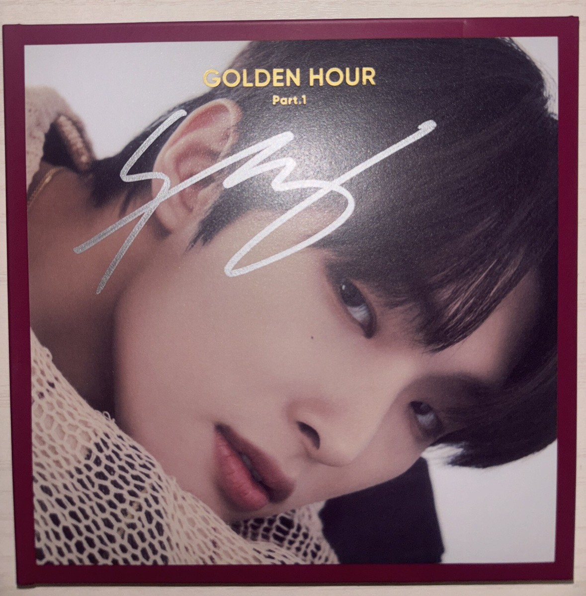 ATEEZ [GOLDEN HOUR : Part.1] MINGI Autographed Signed Album
