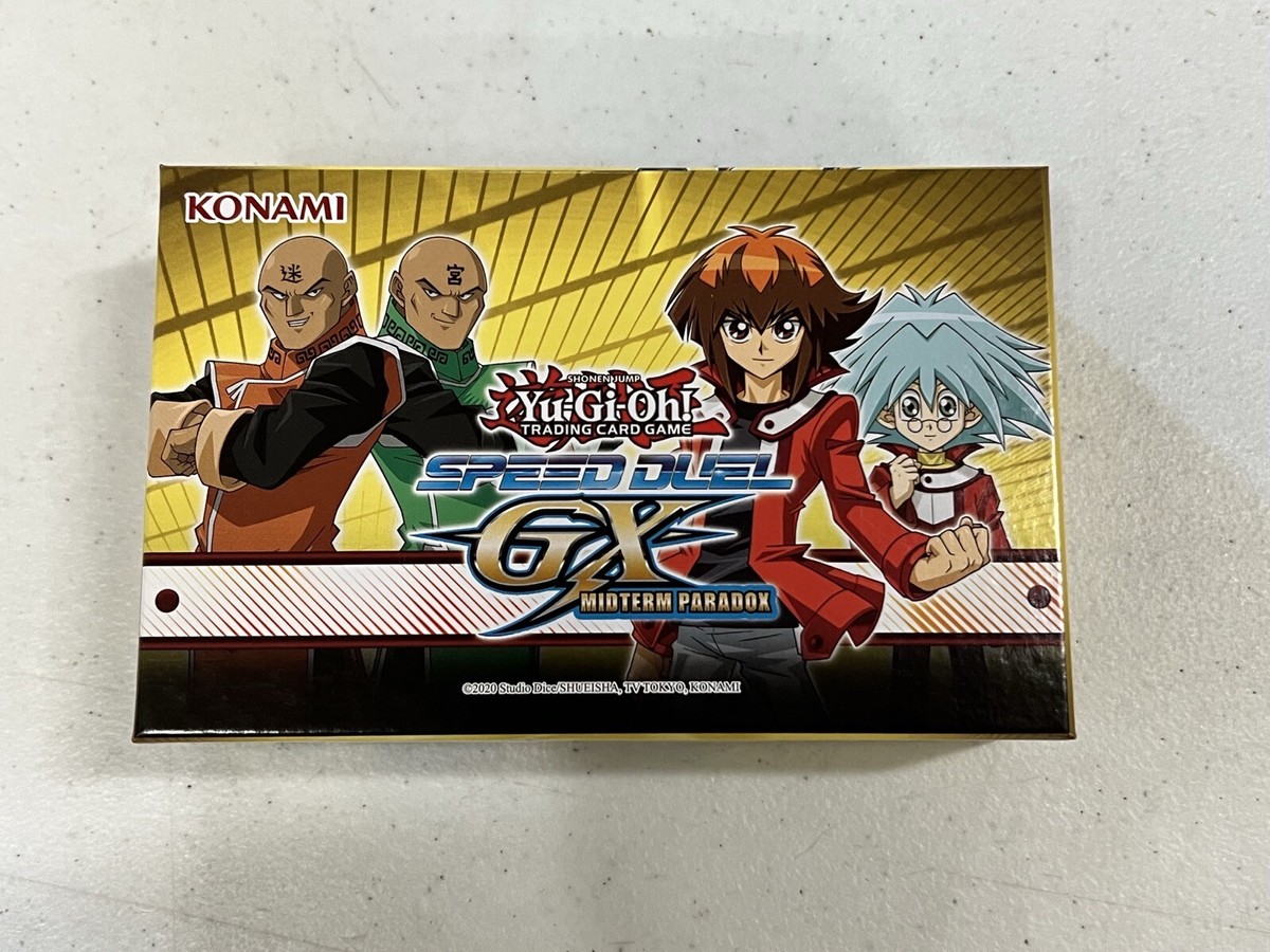 Yugioh Speed Duel GX Midterm Paradox Mini Box Factory Sealed! 4