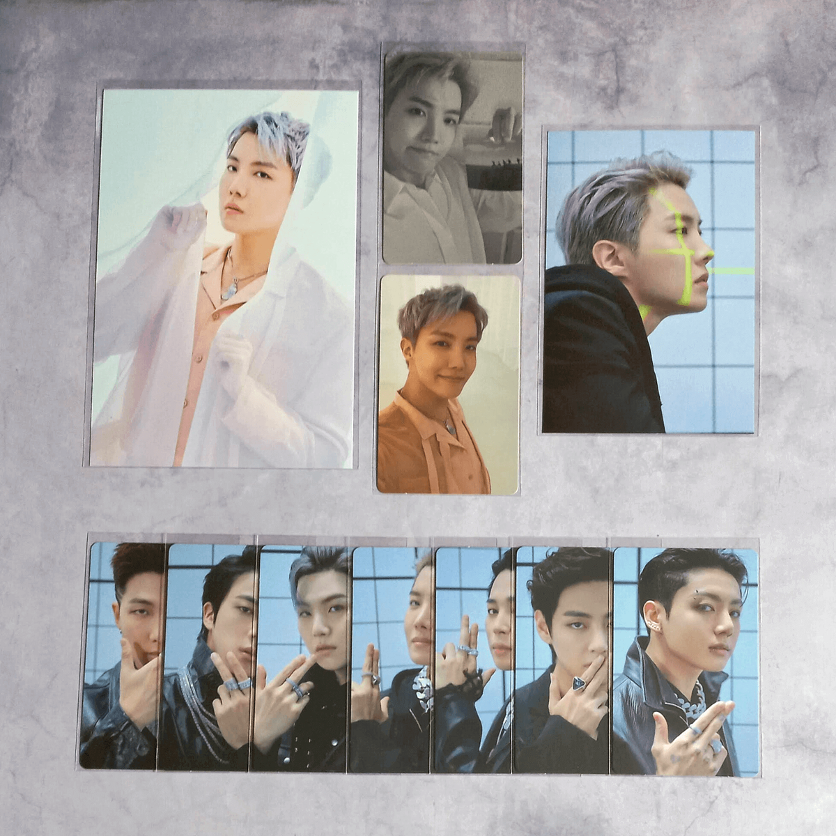 BTS Proof Standard Compact Album Official Photo Card - Complete J