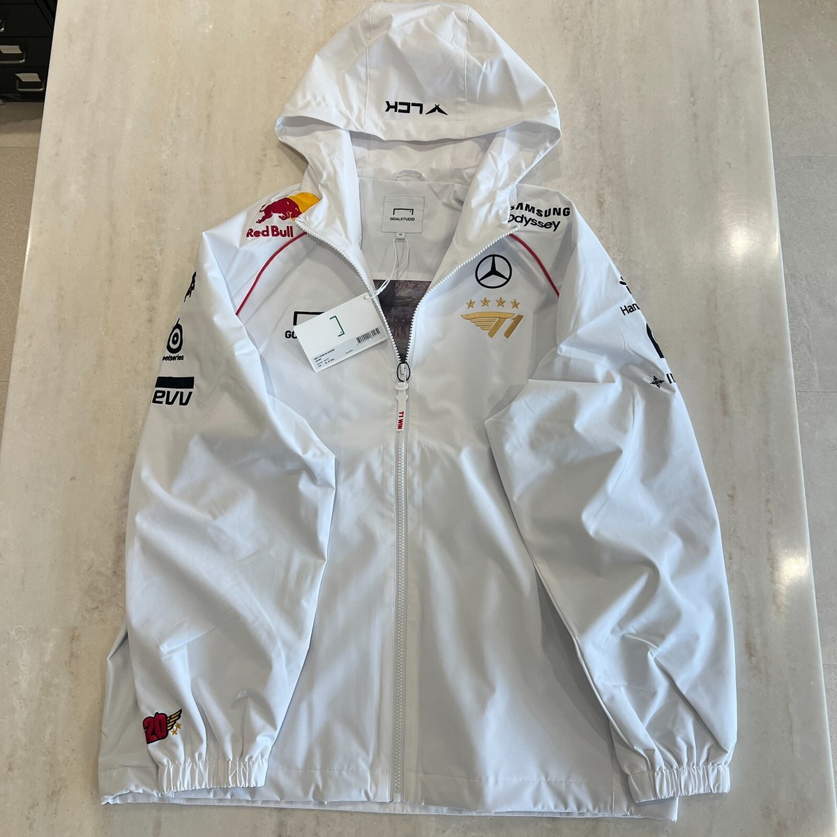 Goal Studio T1 2024 Uniform Worlds Jacket White Non Marking