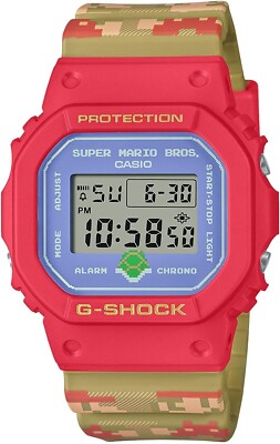CASIO G-Shock DW-5600SMB-4JR Watch Nintendo Super Mario Brothers