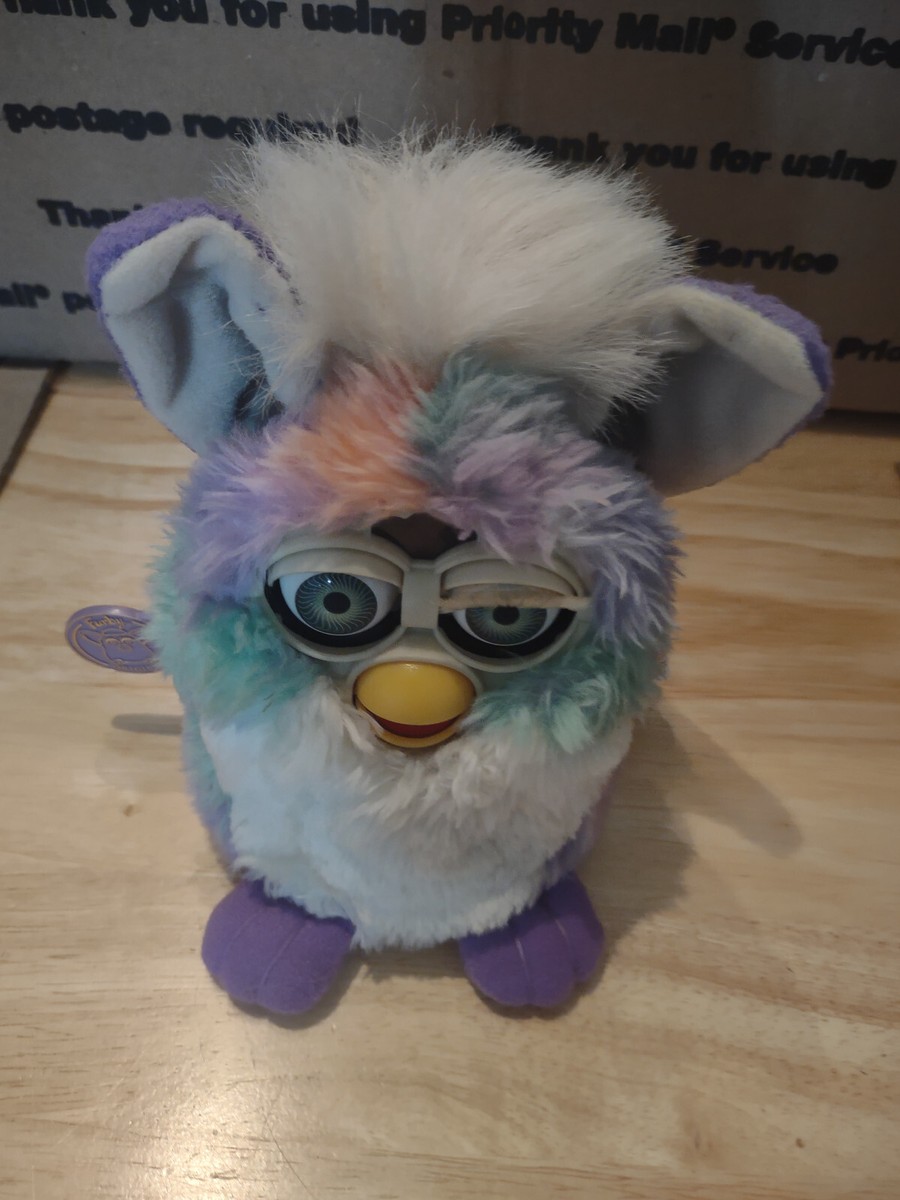 VINTAGE RARE 1999 FURBY RAINBOW (GREEN EYES) | eBay