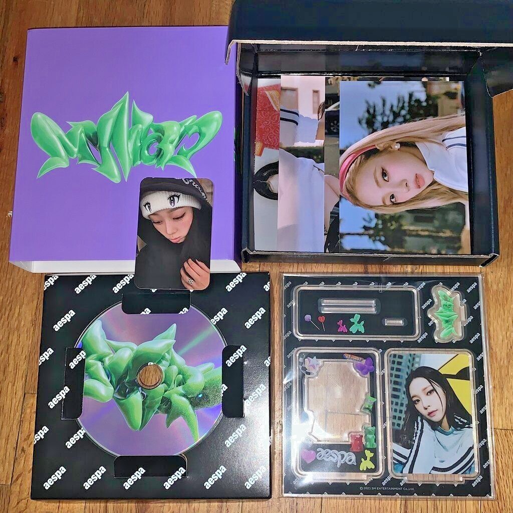 aespa My World Spicy Deluxe Box SM Global Shop SGS Exclusive
