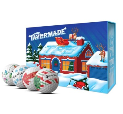 Taylormade TP5 Stripe Holiday Collectible Golf BALL 12PCS SET | eBay