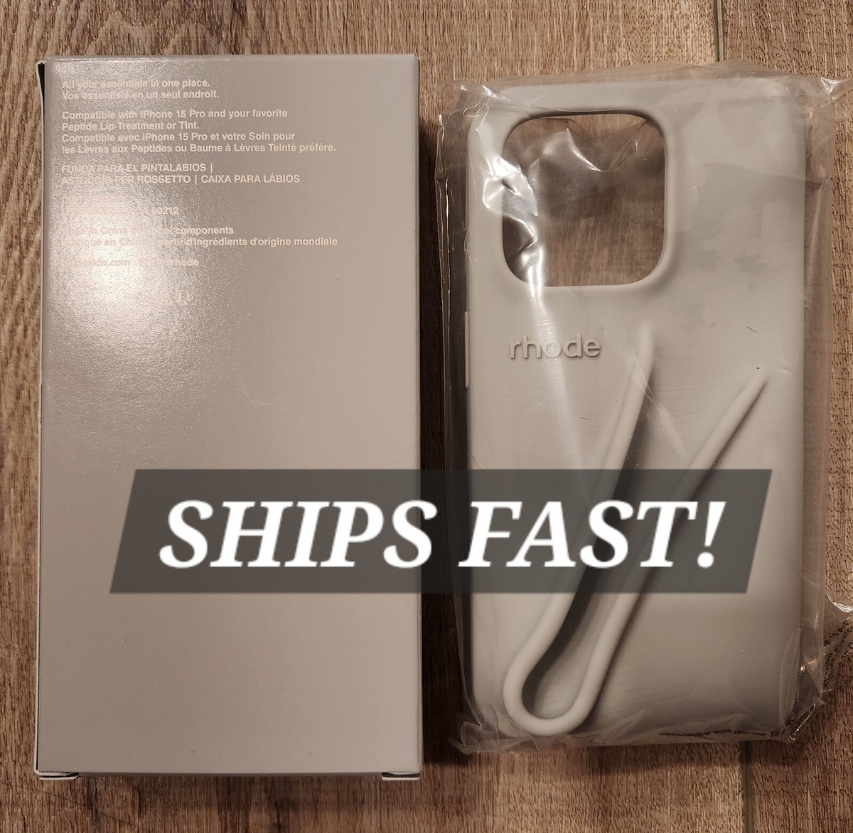 Rhode by Hailey Bieber Lip Phone Case (CASE ONLY) - iPhone 15 PRO