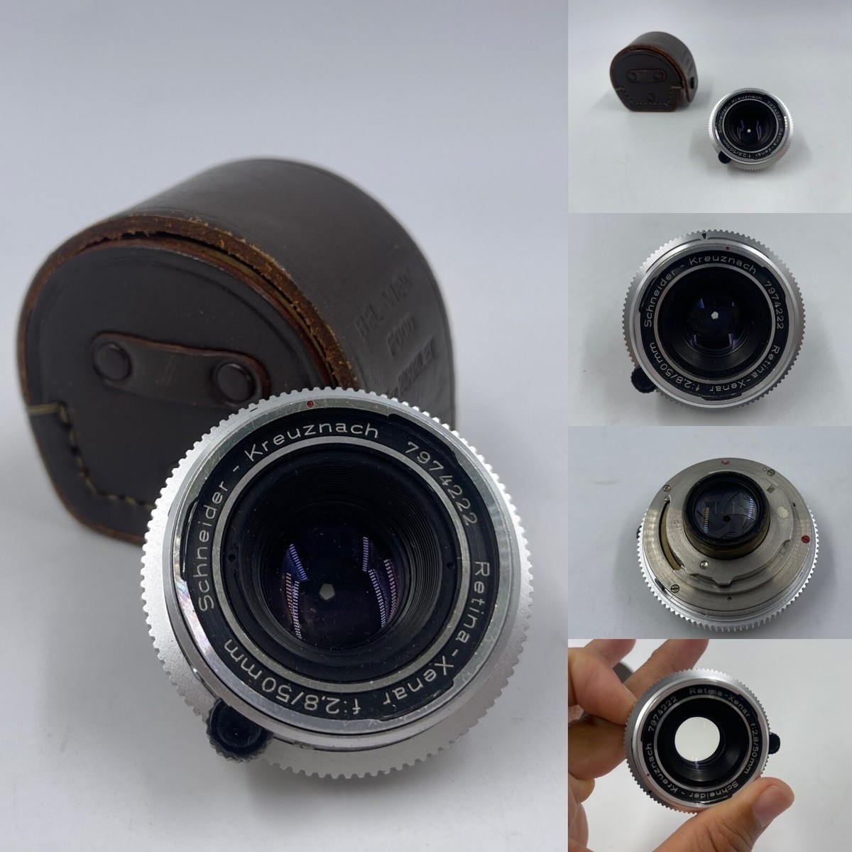 Schneider kreuznach Xenar 50mm F2.8 For Kodak Retina Camera Lens W