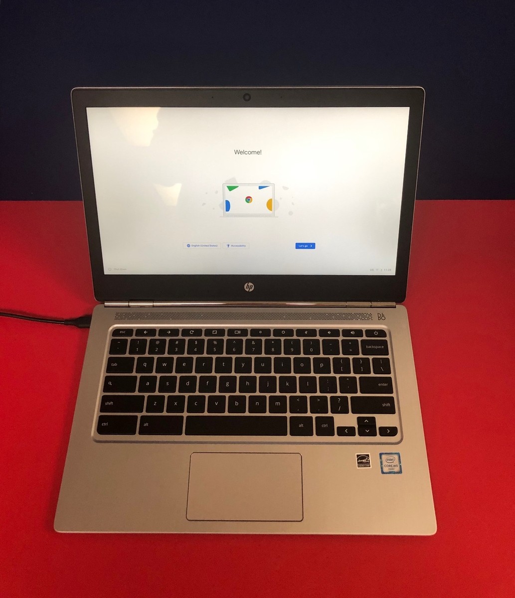 HP 13 G1 Chromebook Intel M5-6Y57 8GB RAM 32GB SSD Chrome OS - UK