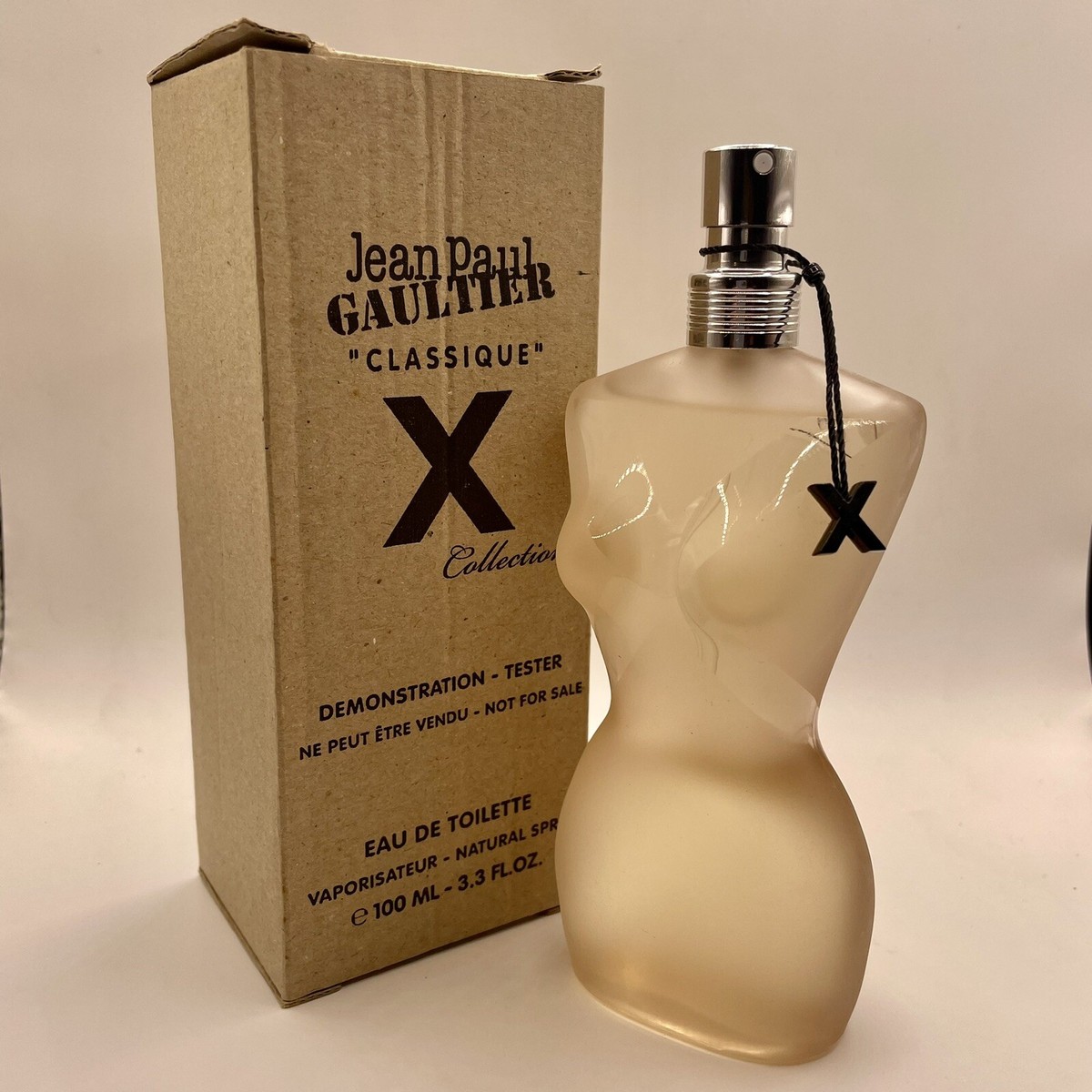 Jean Paul Gaultier CLASSIQUE X Collection EDT Spray 3.3 oz RARE