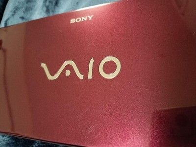 Almost unused SONY VAIO Type P VGN-P70H/R Garnet Red Home Basic