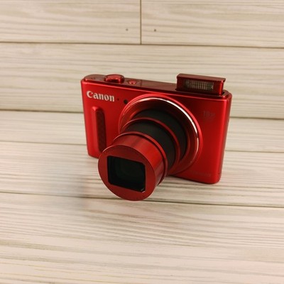 Canon PowerShot SX610 HS RED 20.2MP Digital Camera SD card Charger