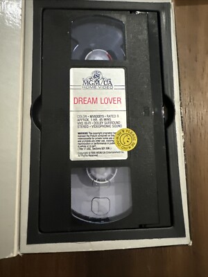 Dream Lover (1986) MGM/UA Book/Big Box VHS Alan J. Pakula Kristy