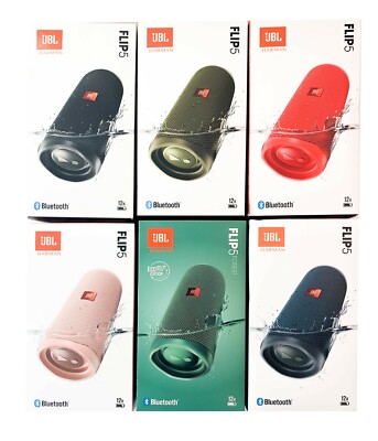 New JBL Flip 5 Portable Waterproof Bluetooth Wireless Speaker