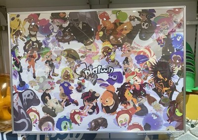 Splatoon 10th Anniv. Special Illustration Poster B2 Size Nintendo