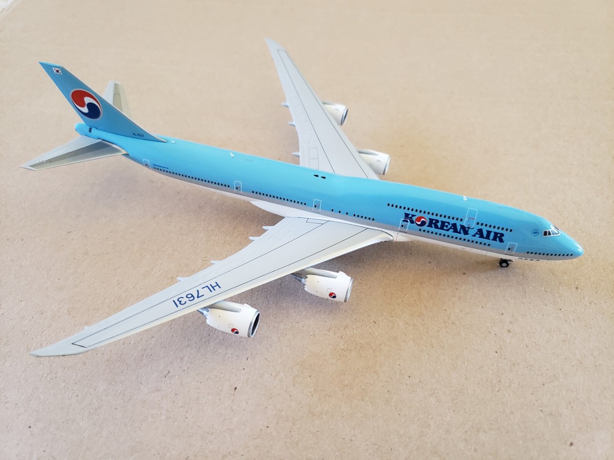 1:400 JC Wings Boeing 747-8 Korean Air HL7631 | eBay