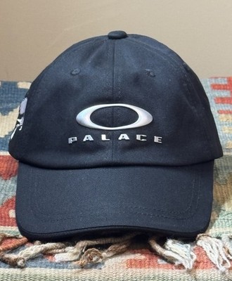 Palace x Oakley 6 Panel Hat Black SS23 | eBay