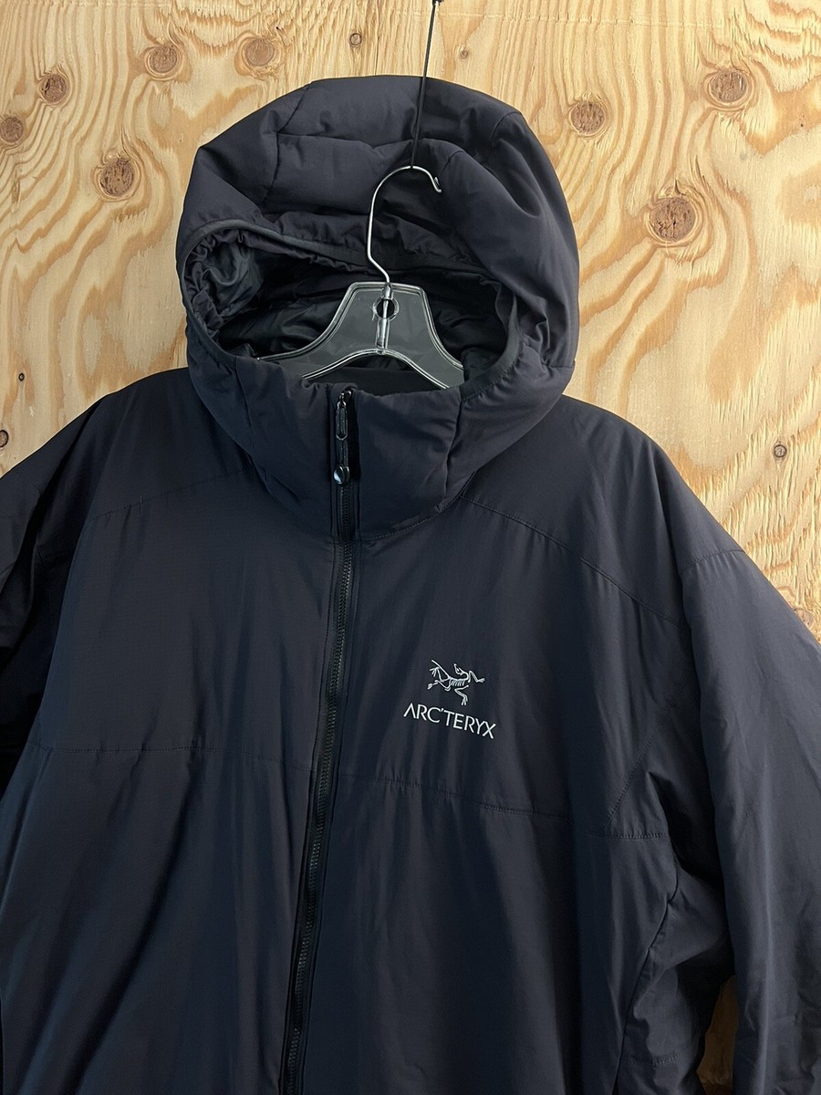 Arc'teryx Mens XL - Atom AR Hoody Jacket - Black Full Zip 14648 | eBay