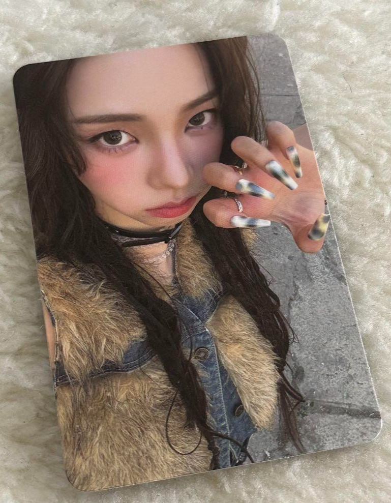 aespa KARINA Rich Man BURST Ver. Photocard PC Photo card Richman