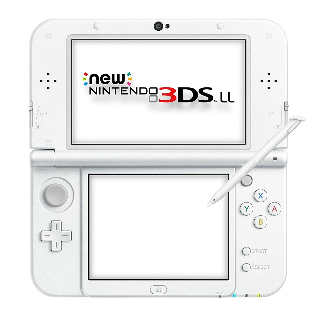 USED Japanese New Nintendo 3DS XL LL PEARL WHITE only console RED